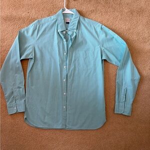 J. Crew Light Seafoam Green Button-Down Shirt